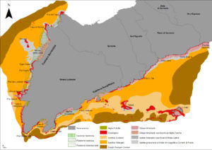 Carta della Biocenosi del Parco Marino di Punta Campanella