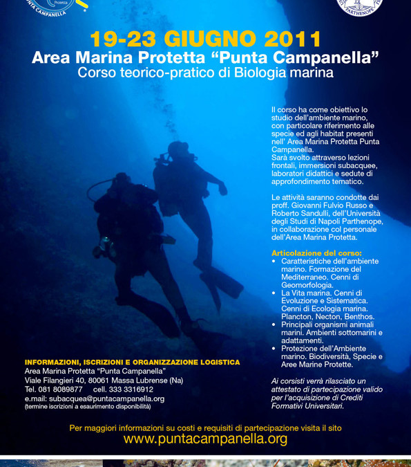 Corso teorico-pratico di Biologia Marina 2011