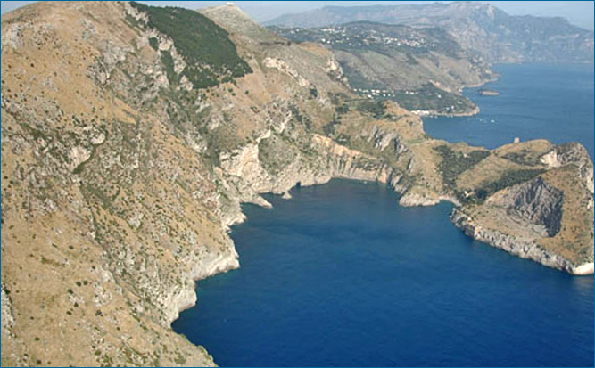 Aspetti paesaggistici del Parco Marino di Punta Campanella