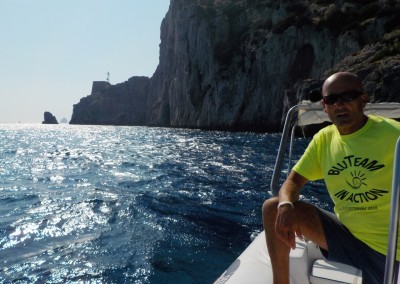 Recupero Caretta caretta al largo di Capri