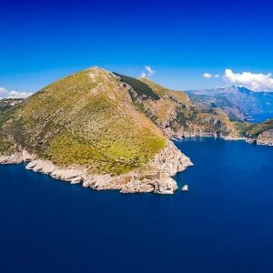 L'Area Marina Protetta di Punta Campanella vista dal drone